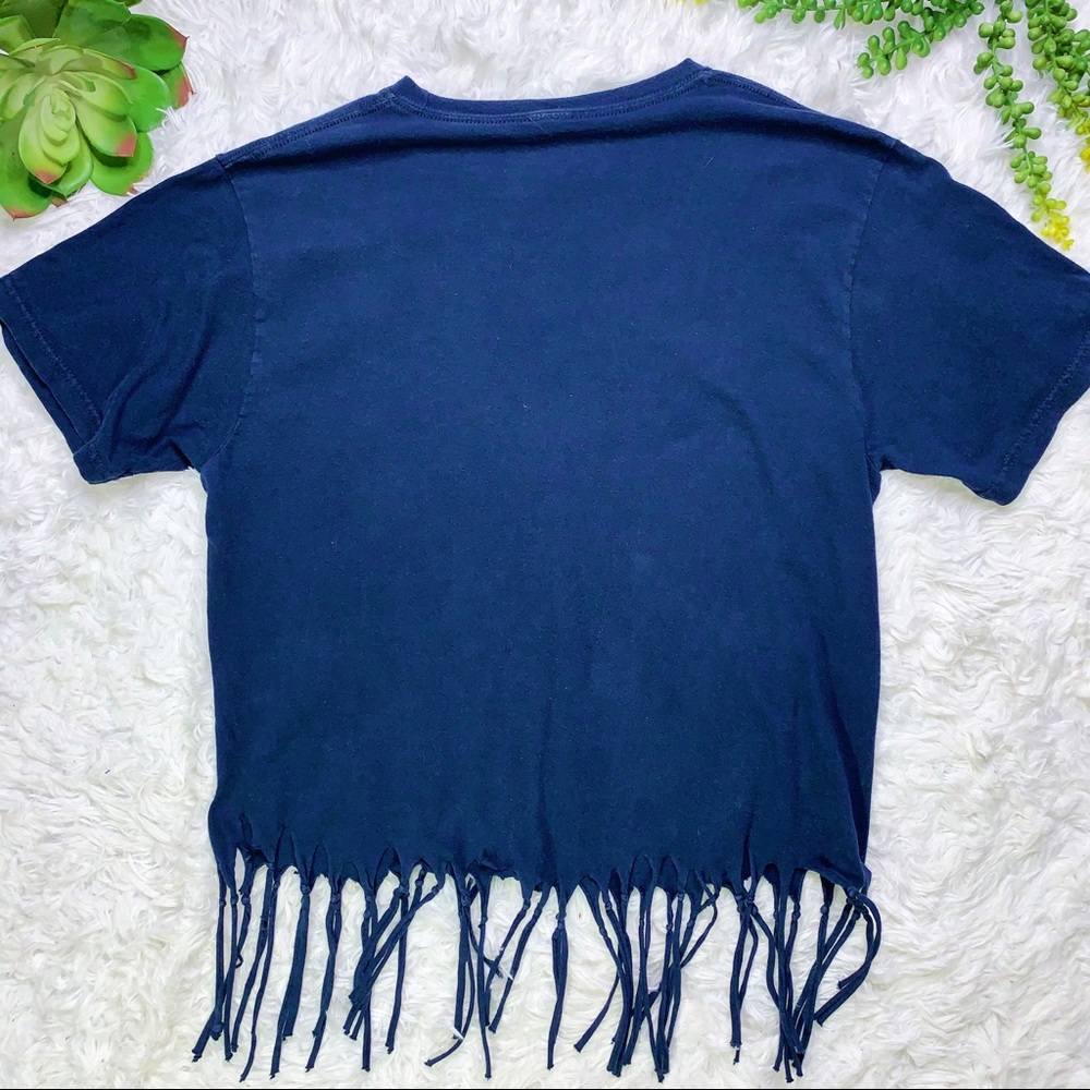 SOLD Jimmy Hendrix Fringe Short Sleeve Band Tee - Picture 5 of 7